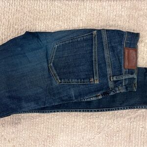 Madewell High Rise Indigo Jeans